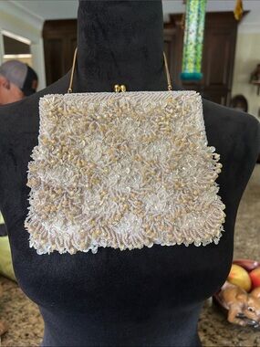 1960’s Hong Kong Beaded Sequined Evening Bag
